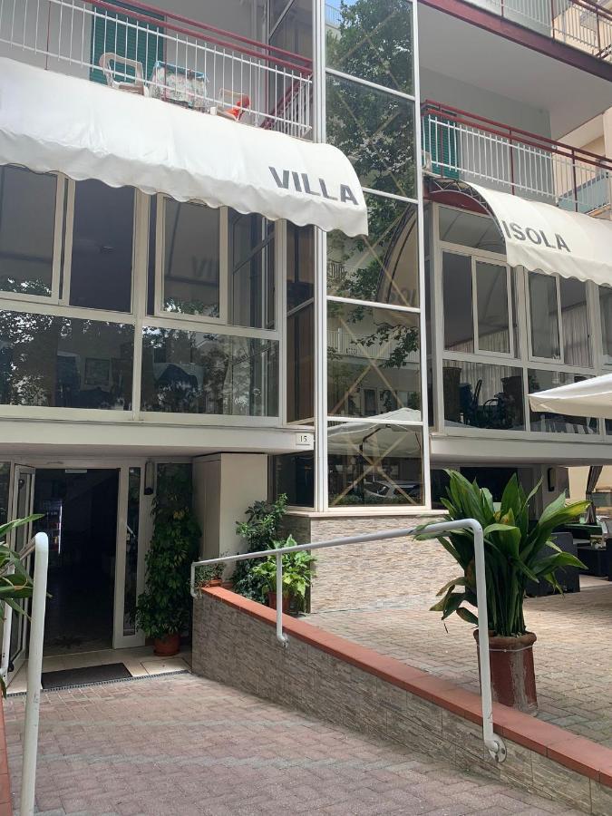 Hotel Villa Isola Римини Екстериор снимка