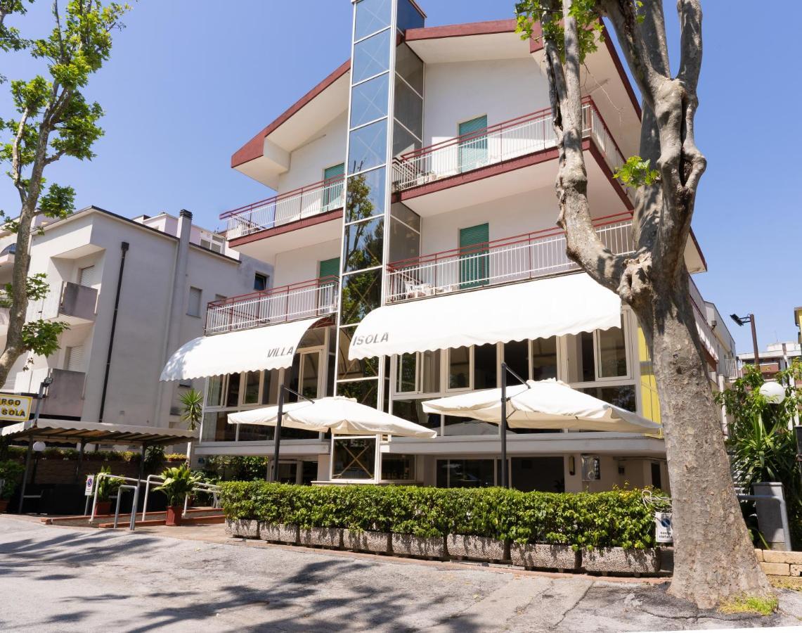 Hotel Villa Isola Римини Екстериор снимка